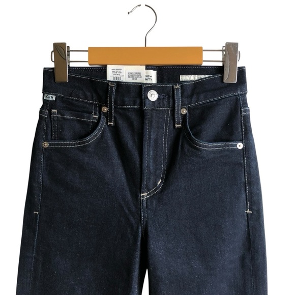 Citizens of Humanity Isola Cropped Boot Jeans Size 23 Solace Indigo Wash NWT NEW - Picture 4 of 15